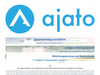 ajato.ch Webseite Vorschau