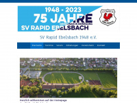 sportverein-ebelsbach.de Webseite Vorschau