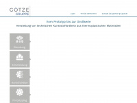 goetze-gruppe.de Webseite Vorschau