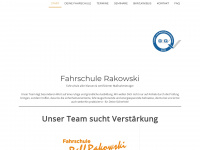 fahrschule-rakowski.eu Webseite Vorschau
