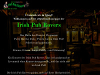 irish-pub-rovers.com Webseite Vorschau