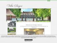 villa-sager.com Webseite Vorschau