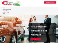 autohaus-faller.de Webseite Vorschau