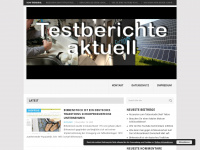 testberichte-aktuell.de Webseite Vorschau