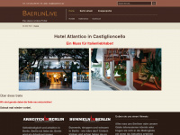baerlinlive.de Webseite Vorschau