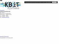 kbit-systems.de Webseite Vorschau