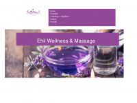 ehli-massage.de Webseite Vorschau