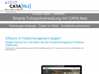 cara-fleet.de Webseite Vorschau