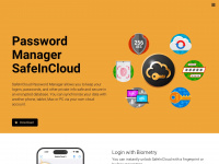 safe-in-cloud.com Webseite Vorschau