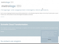 metrologx.de Webseite Vorschau