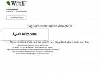 bestattungshaus-williwarth.de Webseite Vorschau