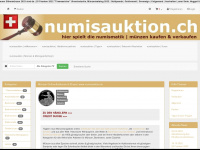 numisauktion.ch Webseite Vorschau