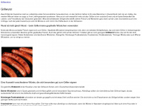 grillwurst.co Webseite Vorschau