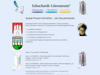 schuchardt-literaneum.de Webseite Vorschau