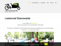 lastenrad-eberswalde.de Webseite Vorschau