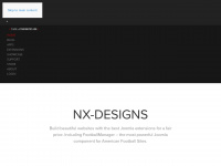 nx-designs.ch Webseite Vorschau