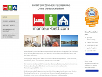 monteur-bett.com Webseite Vorschau