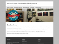 kunstcentrum-alte-molkerei-worpswede.de Webseite Vorschau