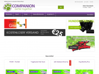 companion-shop.de Webseite Vorschau