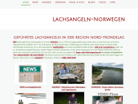 lachsangeln-norwegen.de Webseite Vorschau