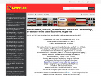 lwph-shop.de Webseite Vorschau