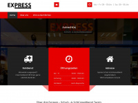 express-gmuend.de Webseite Vorschau