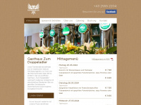 gasthaus-doppeladler.at Webseite Vorschau