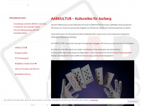 aarkultur.ch Webseite Vorschau