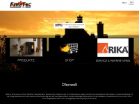 firetec.ch Webseite Vorschau