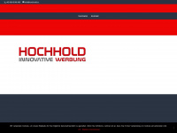 hochhold.cc Webseite Vorschau