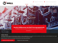 wall-versorgungstechnik.de Webseite Vorschau