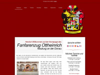 fanfarenzug-ottheinrich.de Webseite Vorschau