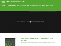 mountainbikeschule-wildschoenau.at Webseite Vorschau