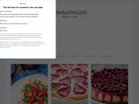 kaesekuchenland.de Webseite Vorschau