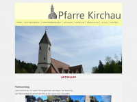 pfarre-kirchau.at Webseite Vorschau