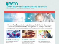 akademie-bioenergetik.de Webseite Vorschau