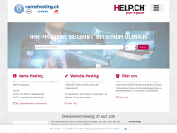 namehosting.ch Webseite Vorschau