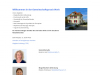 gemeinschaftspraxis-worb.ch Webseite Vorschau