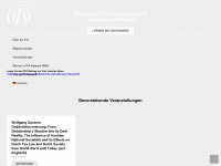 ifa-austria.at Webseite Vorschau