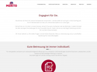 merito-kanzlei.de Webseite Vorschau