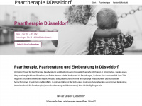 paartherapieduesseldorf.de Webseite Vorschau