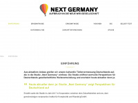 next-germany.de Webseite Vorschau