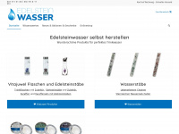 edelstein-wasser.ch Webseite Vorschau