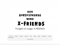 gonzosfriends.de Webseite Vorschau