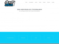 sticker-album.at Webseite Vorschau