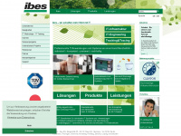 ibes.ag Webseite Vorschau
