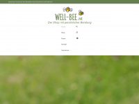 well-bee.me Webseite Vorschau