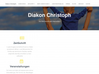 diakon-christoph.com Webseite Vorschau