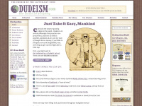 dudeism.com Webseite Vorschau