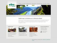 elbe-erlebnistouren.de Webseite Vorschau